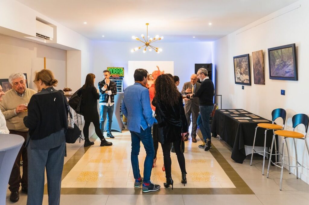 Catering en exposición en Madrid